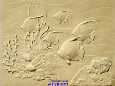 Thạch cao | TRANH PHÙ ĐIÊU ĐẮP NỔI TRÊN TƯỜNG